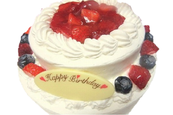 2段苺のデコレーションケーキ 5号 7号 サンタアンジェラ Cake Jp