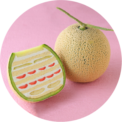 メロンケーキ