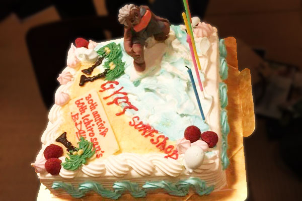 ジプトサーフショップ様 パーティーケーキで特別な30周年祝い Cake Jp