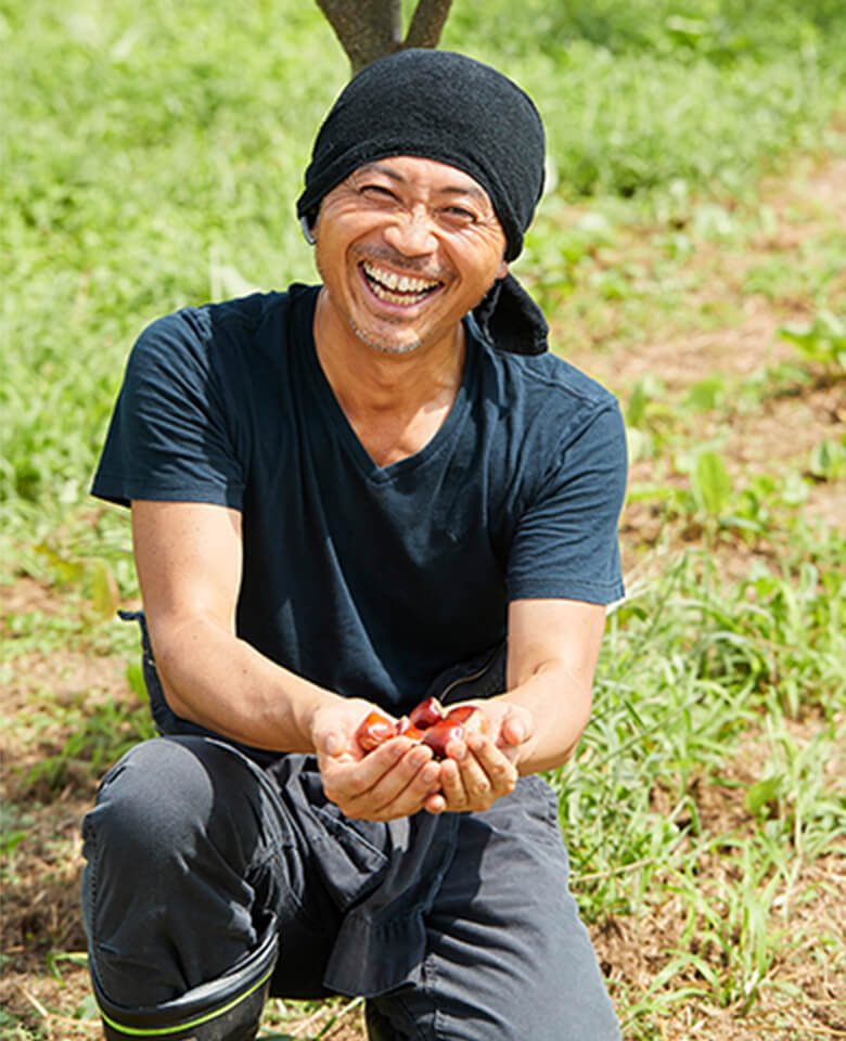 栗・モンブラン職人 / 栗農家 竿代 信也