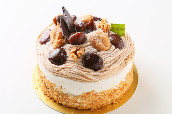 モンブランの誕生日ケーキが人気 ホールサイズのモンブラン14選 Cake Jp