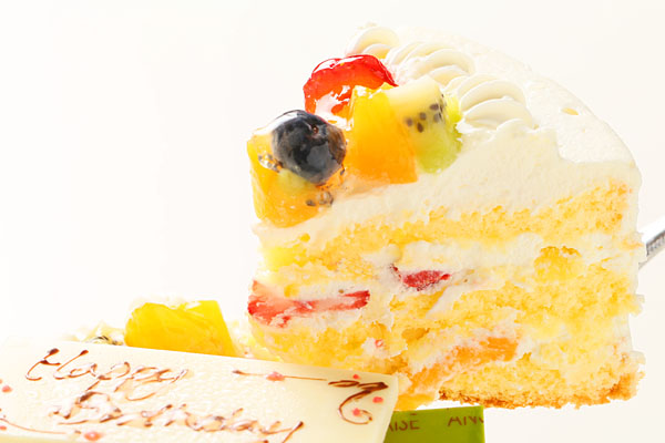 旬の完熟フルーツバースデーケーキ 5号 15cm パティスリーアングレーズ Cake Jp