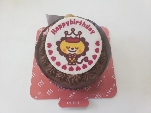 フォトキャラクタープレートケーキ チョコ 4号 12cm 1日限定2台 ケーキ工房 モンクール Cake Jp
