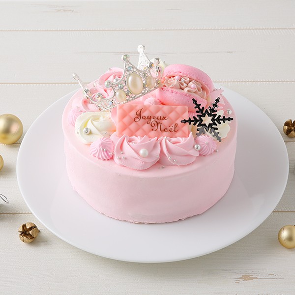 ピンクティアラxmasケーキ クリスマス21 Milkymoco Cake Jp