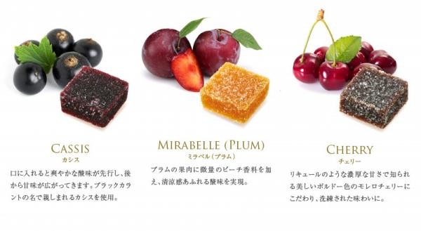 フランス直輸入 パート ドゥ フリュイ フルーツゼリー 3粒 ハンドバッグ C ピンク ホワイトデー21 Le Bonheur Paris ル ボヌール パリス Cake Jp