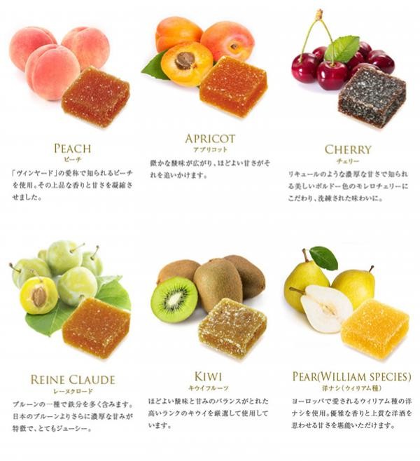 フランス直輸入 パート ドゥ フリュイ フルーツゼリー 16粒 ホワイトデー21 Le Bonheur Paris ル ボヌール パリス Cake Jp