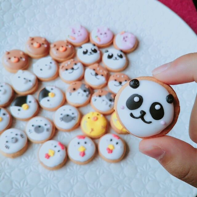 【コロコロ可愛い】動物アイシングクッキー（クッキー工房ゆめらら） Cake.jp