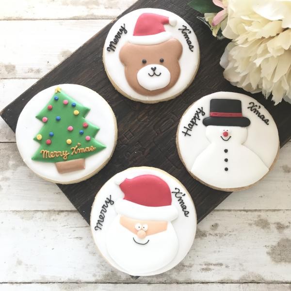 アイシングクッキー 大きな丸型クリスマスアイシングクッキー7枚フルセット Dream Sweets Factory Cake Jp アイシングクッキー 大きな丸型クリスマスアイシングクッキー7枚フルセット Dream Sweets Factory Cake Jp