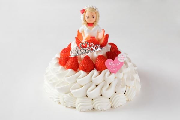 ミラクル プリンセス Xmas アレルギー対応 クリスマスケーキ むしやしない Cake Jp