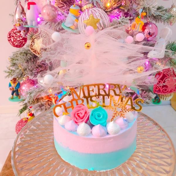 Pinkツリークリスマスケーキ クリスマス Decolne Cake Jp