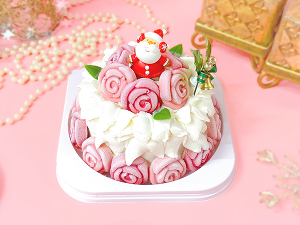クリスマスケーキ ローズガーデン ランジェラ Cake Jp