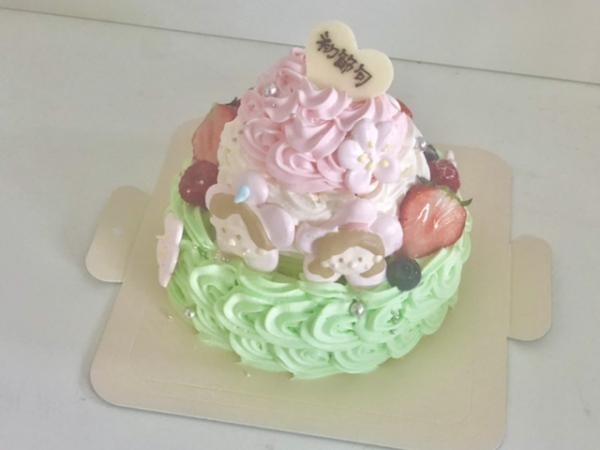 豪華3段ケーキ ひな祭りケーキ 4号 ひなまつり22 3tier Cake Cake Jp