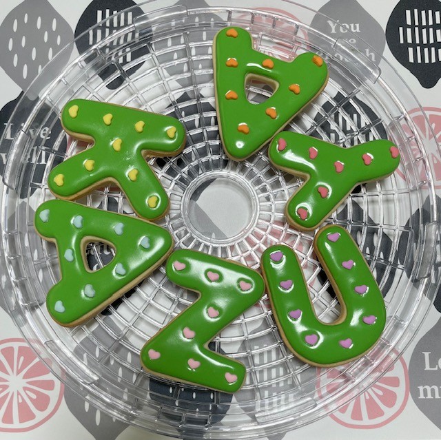 大きなローマ字クッキー 2文字 お菓子工房tiara Cake Jp