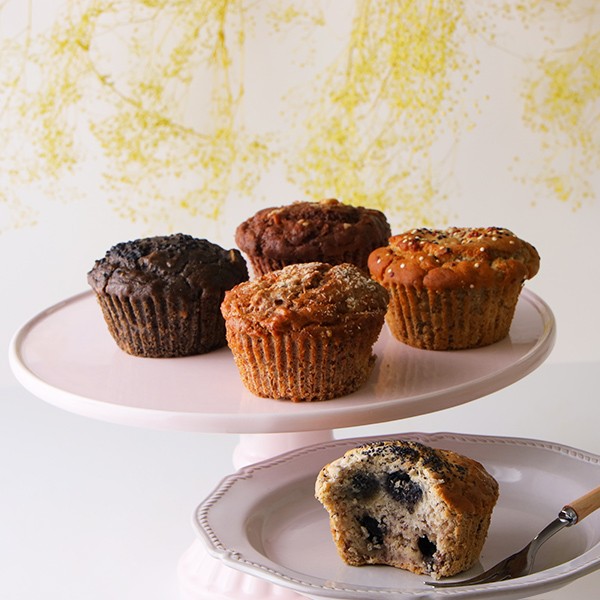 ５種のマフィンセット グルテンフリー ヴィーガン 小麦 卵 乳 大豆 白砂糖不使用 ヴィーガンスイーツ Coconut Dream Cake Jp