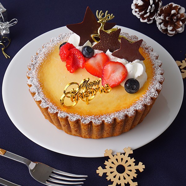 早着割 ラ プレシューズ特製 クリスマスケーキ ノエルタルトフロマージュ クリスマス21 ラ プレシューズ Cake Jp