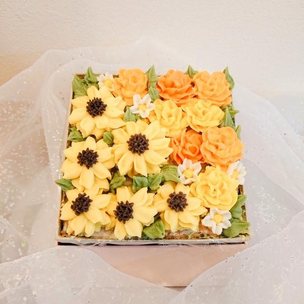 夏ギフト 夏のボックスケーキ 華水月 ｈａｍａｍｉｚｕｋｉ Cake Jp