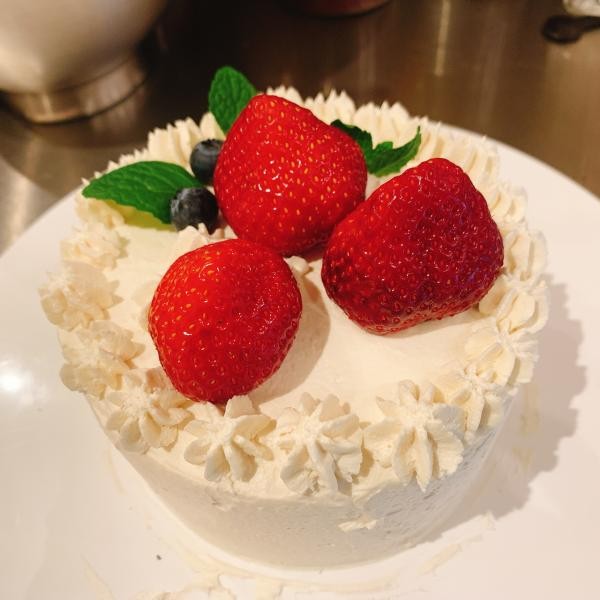 ビーガン ショートケーキ いちご 4号 松竹圓カフェ Cake Jp
