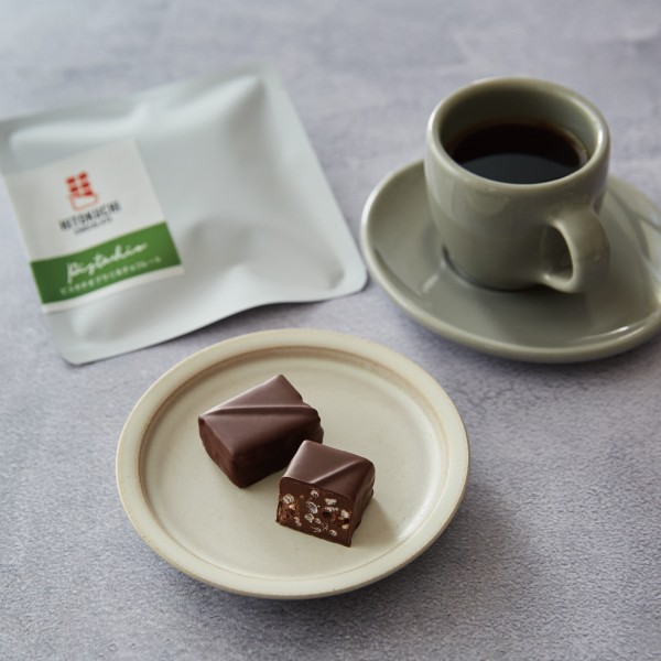 究極のピスタチオプラリネチョコレート 1袋 最高級ピスタチオのコク深さ 個包装 小分け バレンタイン ホワイトデー 22 ひとくちチョコレート Cake Jp