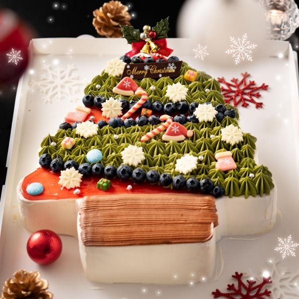 西内花月堂 クリスマスケーキ Papa Noel パパノエル 特大サイズ クリスマスツリーケーキ クリスマス21 西内花月堂 Cake Jp店 Cake Jp