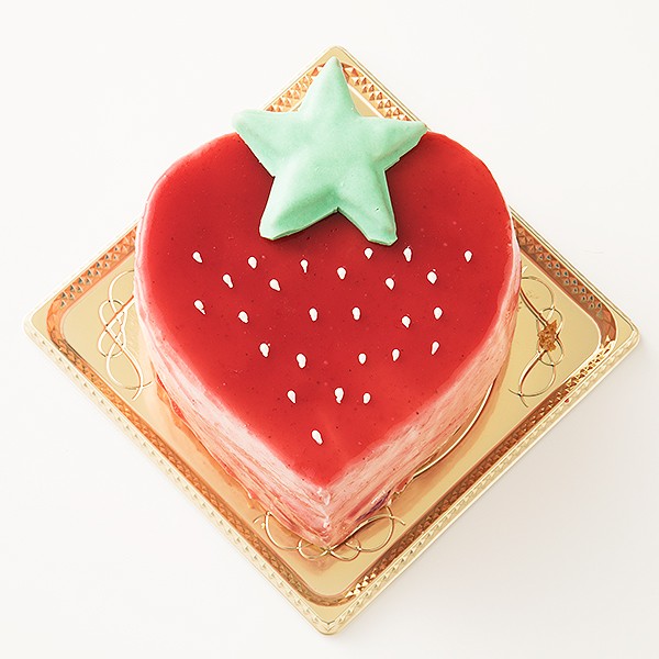 西内花月堂 苺の萌え断ケーキ 18cm 西内花月堂 Cake Jp店 Cake Jp