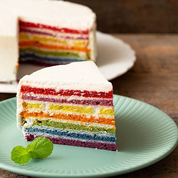 西内花月堂 レインボーケーキ 5号 直径 約15cm 西内花月堂 Cake Jp店 Cake Jp