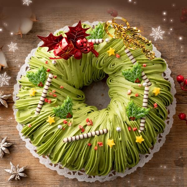 西内花月堂 クリスマスケーキ Festivity ｗreath フェスティヴィティーリース 6号 クリスマス21 西内花月堂 Cake Jp店 Cake Jp