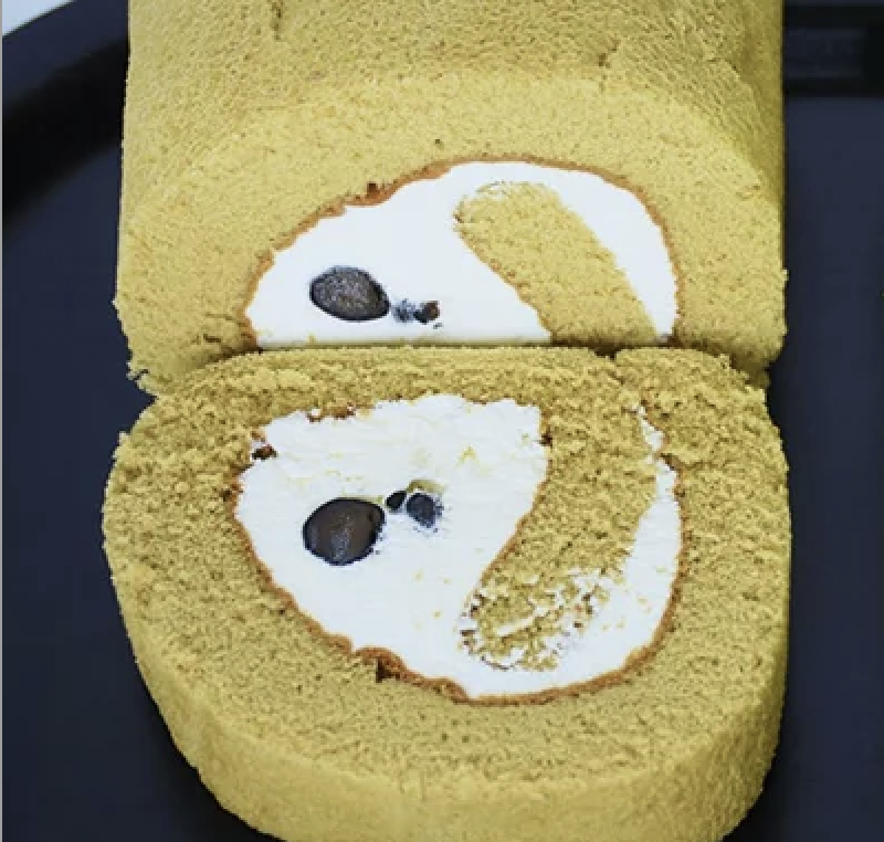 ほうじ茶黒豆ロールケーキ 宇治園 Cake Jp