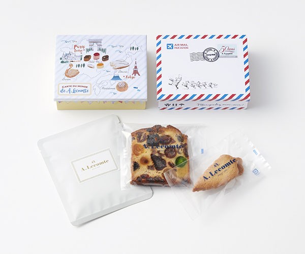フランス菓子の名店 ルコント 50周年記念 地図イラスト オリジナル缶入ギフトセット A Lecomte Cake Jp フランス菓子の名店 ルコント 50周年記念 地図イラスト オリジナル缶入ギフトセット A Lecomte Cake Jp