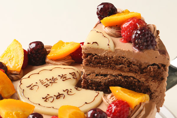 高級クーベル生チョコケーキ 19cm お菓子工房 ロリアン Cake Jp