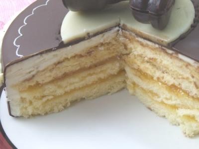 昔懐かしいチョコレートデコレーションケーキ 19cm お菓子工房 ロリアン Cake Jp