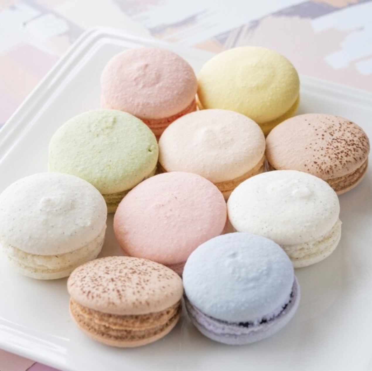 島のフルーツマカロン 5個入り レモン いちご オレンジ ブルーベリー ピスタチオ 各種1個入り ヴィーガンスイーツ グルテンフリー お歳暮21 Awajiヴィーガンスイーツラボ Cake Jp