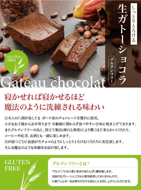 グルテンフリー 訳ありガトーショコラ アウトレット 3本セット 600ｇ チョコレートな関係 チョコレートな関係 Cake Jp