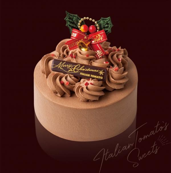 イタリアントマト クリスマス チョコレートケーキ 4号 12cm クリスマス21 イタリアントマト Cake Jp