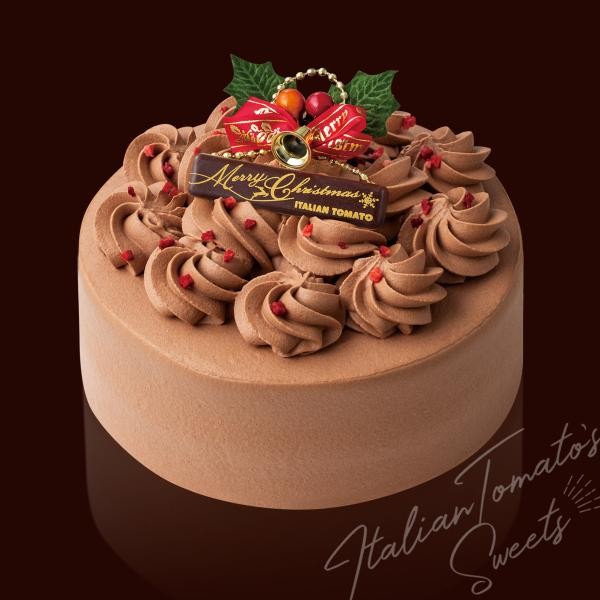 イタリアントマト クリスマス チョコレートケーキ 5号 15cm クリスマス21 イタリアントマト Cake Jp