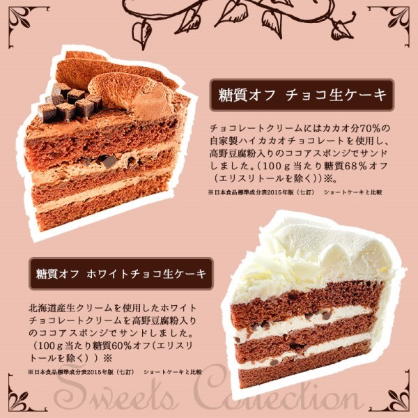 不二家 6種のスイーツコレクション 5号 14 5cm 不二家ファミリータウン Cake Jp