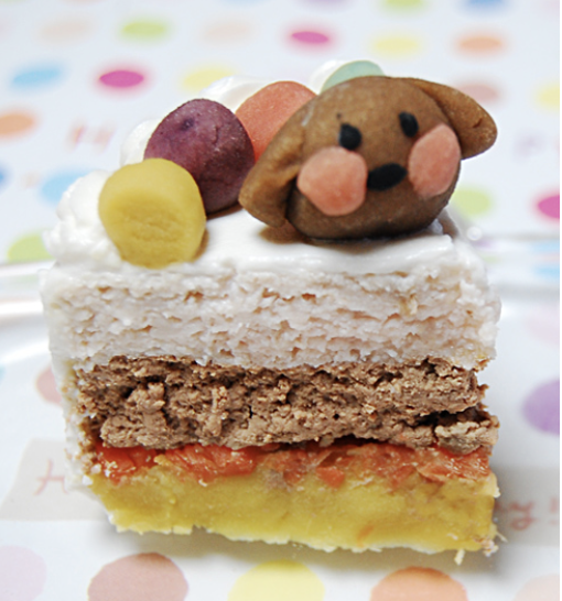 小型犬向け ハッピープチミート お肉のプチケーキ はなとしっぽ Cake Jp