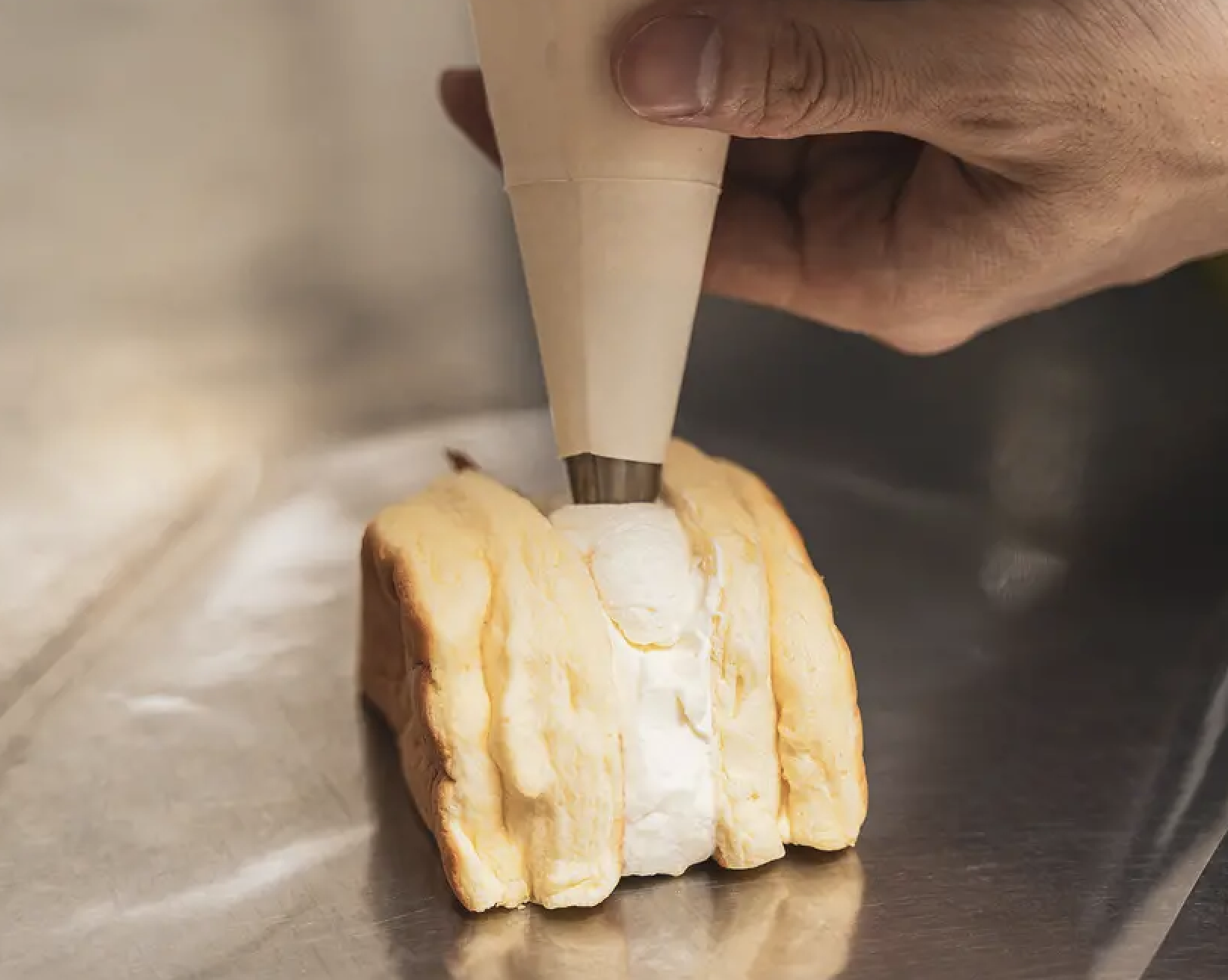 たもんの米粉パンケーキサンド3種セット 五郎島金時 国産あずきと抹茶 生クリームとカスタード Cafeたもん Cake Jp