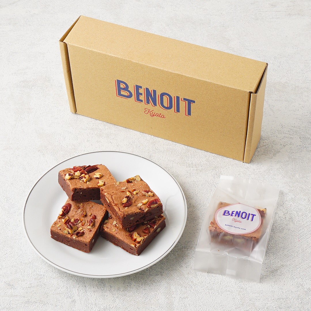 Benoit ブノワ チョコレートブラウニー 5個入 Benoit Kyoto ブノワ京都 Cake Jp