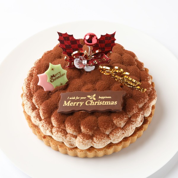 クリスマスケーキ21 Xmas限定ティラミスタルト 5号 14cm クリスマス21 サンタアンジェラ Cake Jp