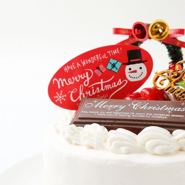 クリスマスケーキ21 卵除去 卵を使用していないｘｍａｓケーキ 4号 12cm クリスマス21 サンタアンジェラ Cake Jp