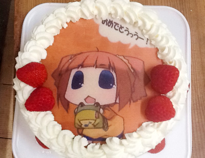 アニメ好きに絶対おすすめのデコレーションケーキ Cake Jp