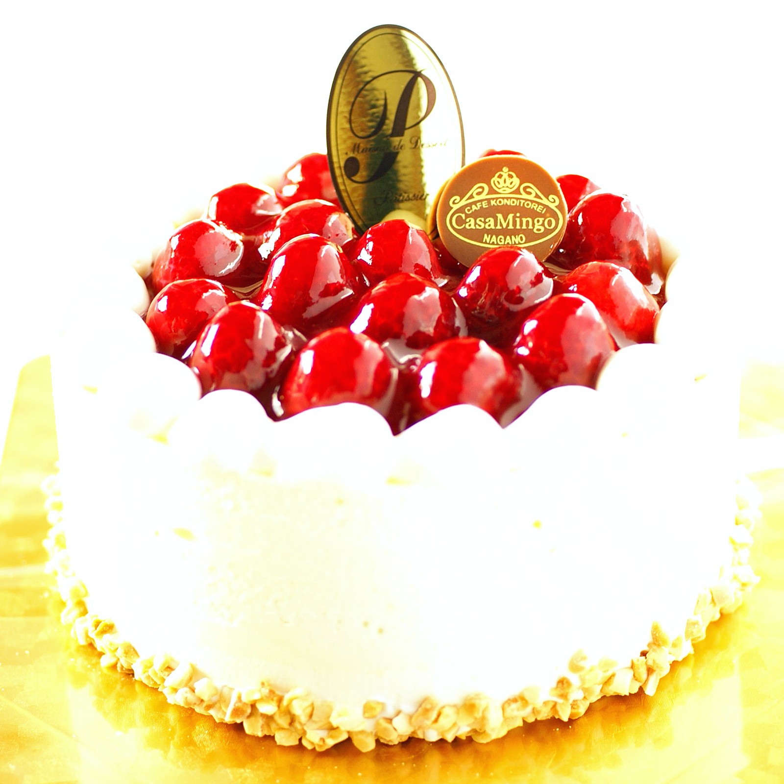 最高級洋菓子 シュス木苺レアチーズケーキ 12cm 洋菓子店 カサミンゴー Cake Jp