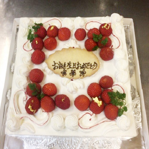 スクエアデコ 30cm 30cm 柴又コシジ洋菓子店 Cake Jp