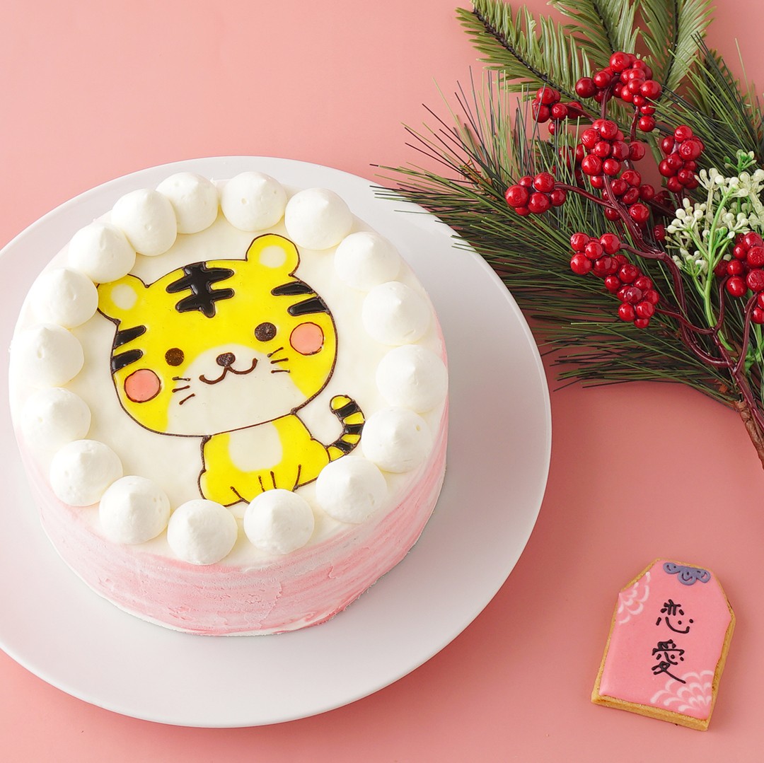 お年賀干支 イラストケーキデコレーション 6号 限定数 無くなり次第終了 The Nicole Cake Jp