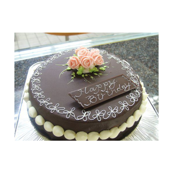昔懐かしいチョコレートデコレーションケーキ 19cm お菓子工房 ロリアン Cake Jp