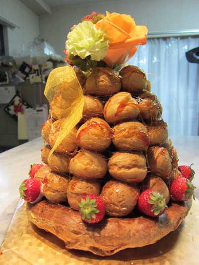 クロカンブッシュ 23 30cm お菓子工房 Allons Y Cake Jp