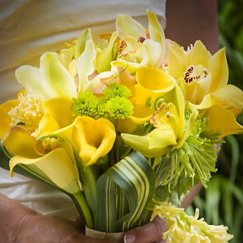 おまかせ 黄色オレンジ系ブーケ花束 プレゼント 花 ギフト６７ お急ぎ便対応 敬老の日 誕生日 開店祝い フラワーギフト Hana Hana Cake Jp