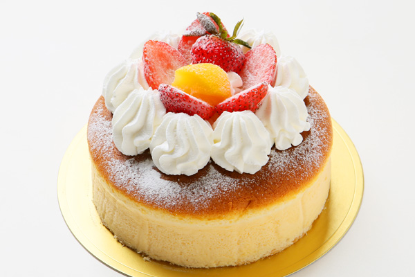 スフレチーズケーキ 5号 15cm お菓子のグランパ Cake Jp