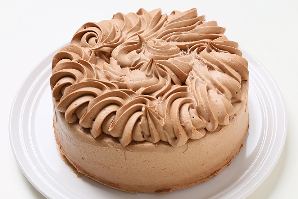 乳製品 小麦粉除去可能 チョコクリームデコレーションケーキ 4号 12cm キャラメリーゼ Cake Jp