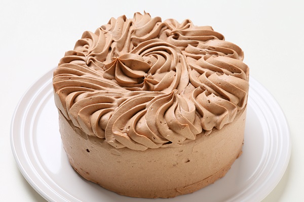 卵 乳製品 小麦粉除去可能 チョコクリームデコレーションケーキ 5号 15cm キャラメリーゼ Cake Jp